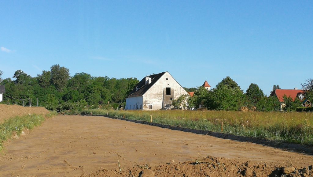 archäologische Maßnahme Hochwasserschutz