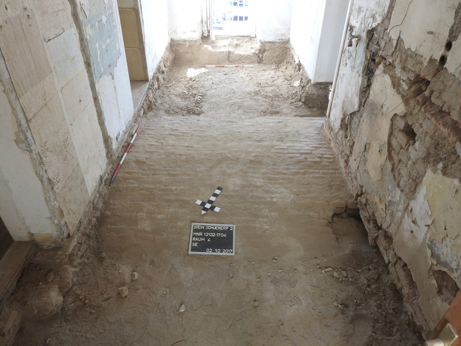 Archäologische Begleitung beim Umbau eines Hauses in Krems-Stein