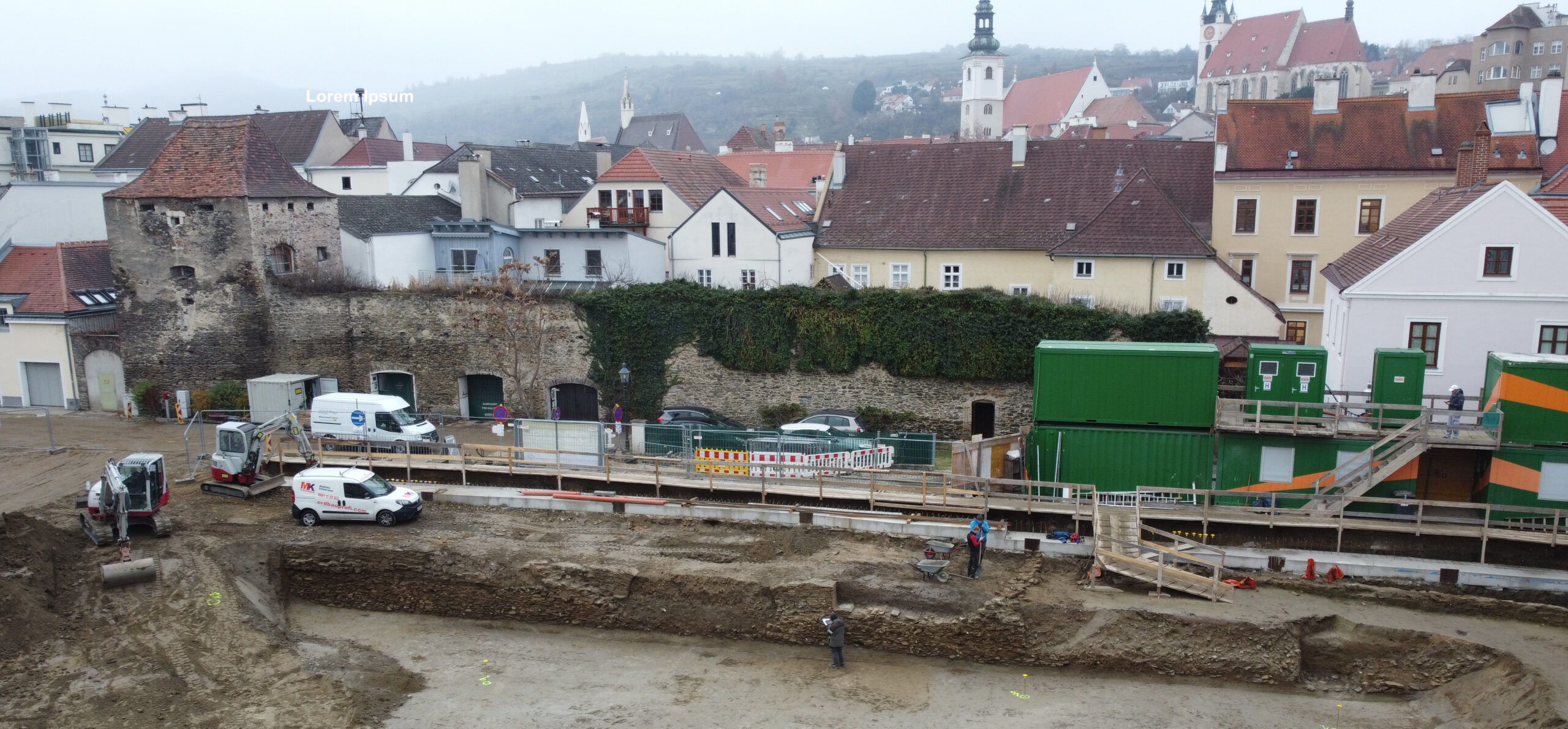 Stadtarchäologische Grabung in Krems, Mühlbachgasse 8-12